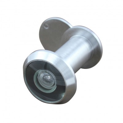 Brass Satin chrome 200 Degree door viewer Door Peephole Viewer wide angle with glass lens viewer